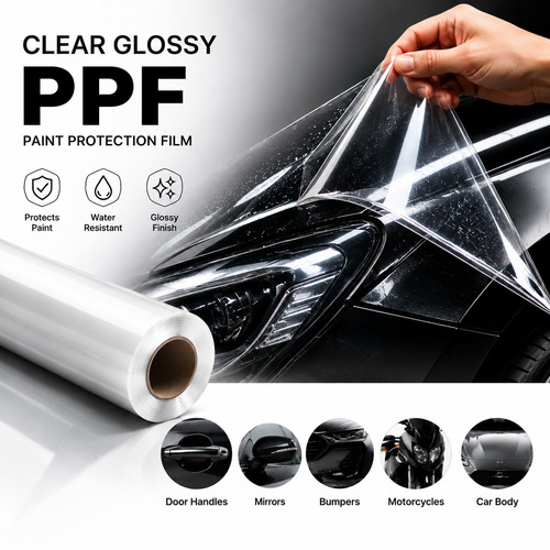 Glossy clear paint protection - paint,