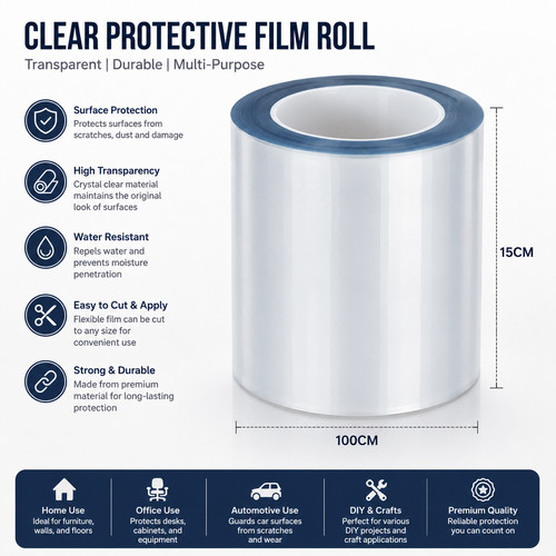 Clear paint protection film - clear,