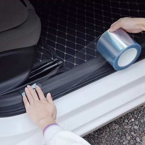 Clear car paint protection - car,