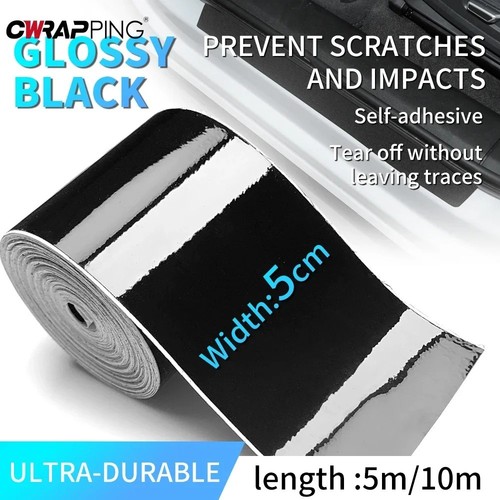 Glossy black car - glossy, vinyl